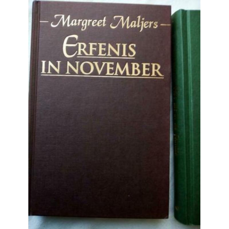 2 romans Margreet Maljers, ERFENIS IN NOV.,HET ZIT IN DE FAM