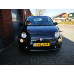 Fiat 500 1.2 C 2007 Zwart