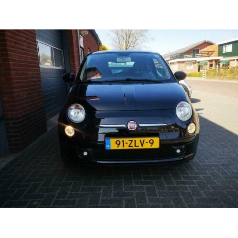 Fiat 500 1.2 C 2007 Zwart