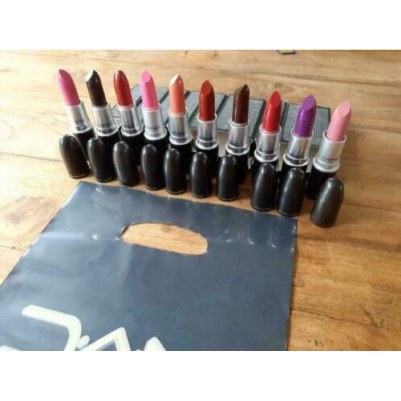 Mac Lipsticks 10 verschilden kleuren in een keer voor 9,95