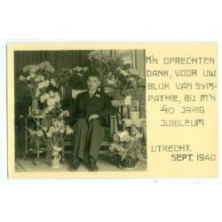 Originele jubileumfoto - Utrecht, september 1940