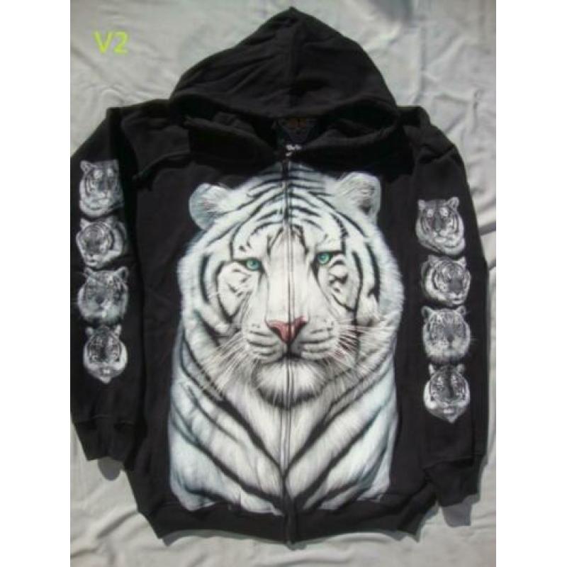 Vesten dieren blackprintshirts