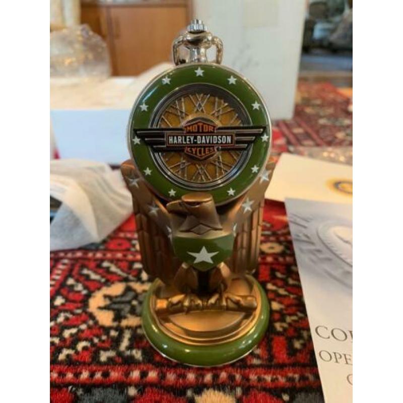 harley davidson horloge pocket watch