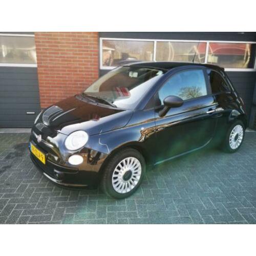 Fiat 500 1.2 C 2007 Zwart