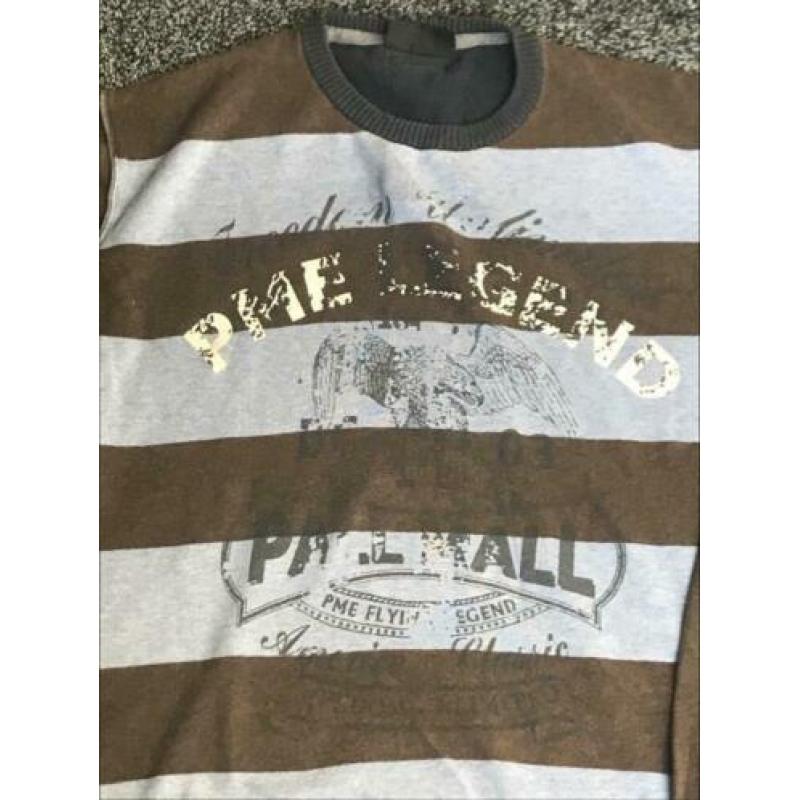 PME LEGEND blauw met bruine trui maat XL