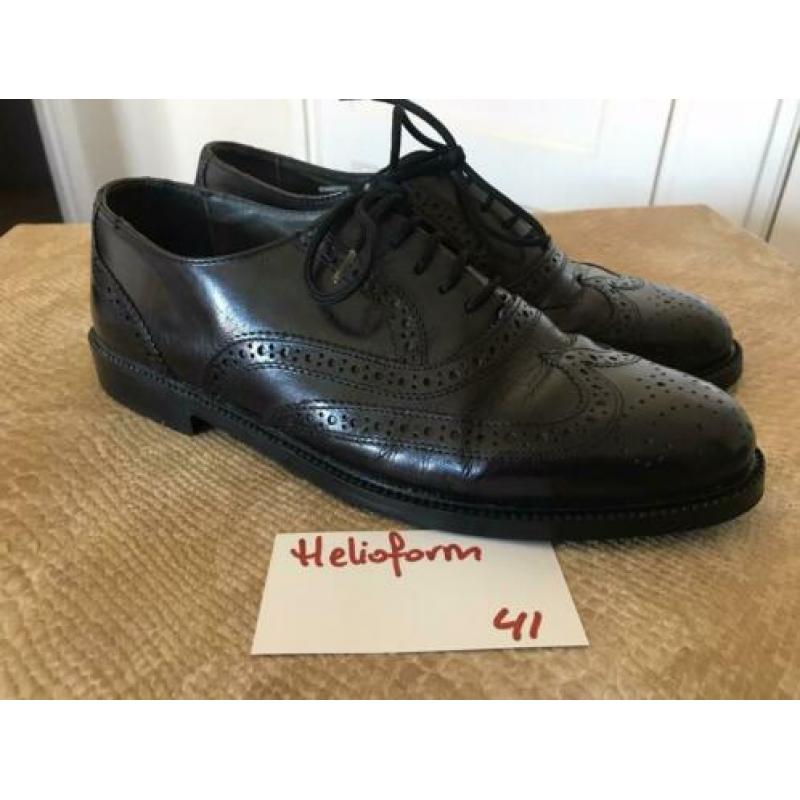tijdloze brogue oxford zwart m 41 helioform, geheel in orde