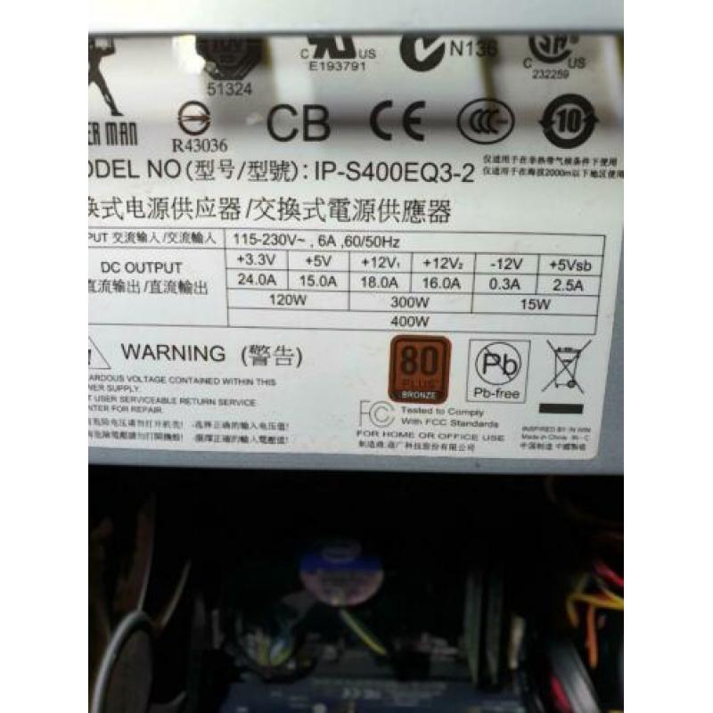Office/Game PC Lite - i5 4670 - 8Gb - 2Tb