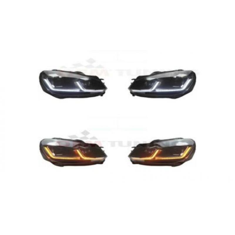 GOLF 6 Dynamische LED KOPLAMPEN met Golf 7.5 look | 2008 -12