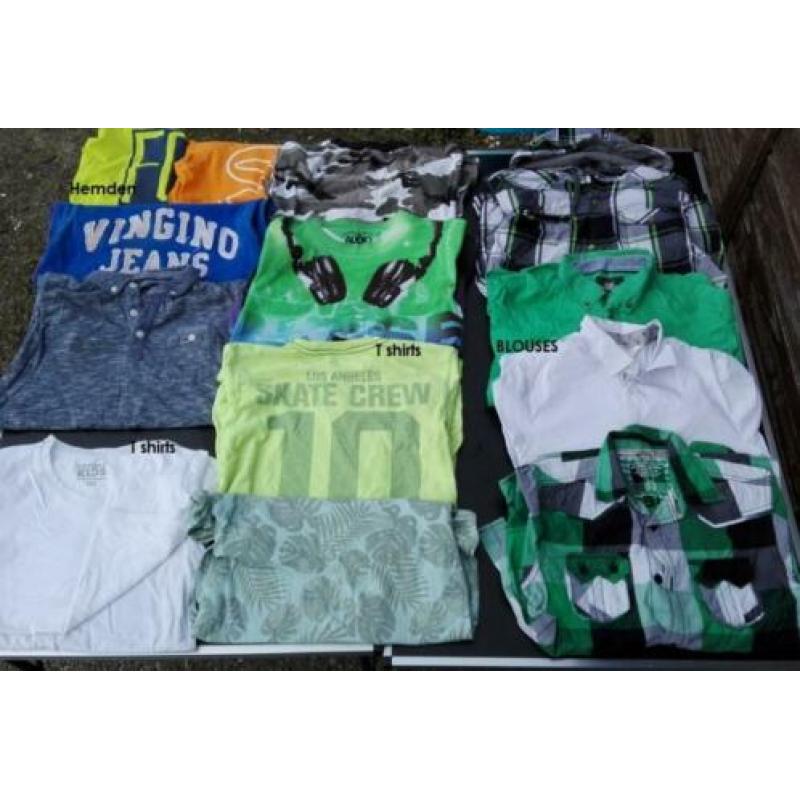 pakket partij shirts, blouses, sweaters tops zie fotos