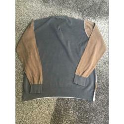 PME LEGEND blauw met bruine trui maat XL