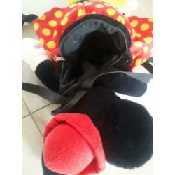 // mickey mouse minne rugzak kussen ///
