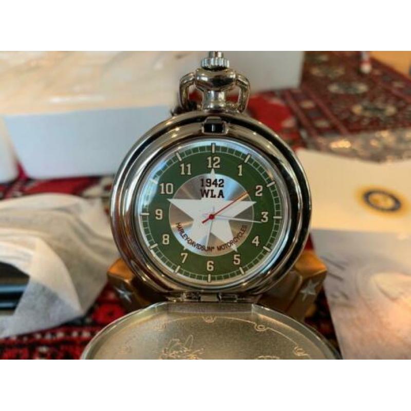 harley davidson horloge pocket watch