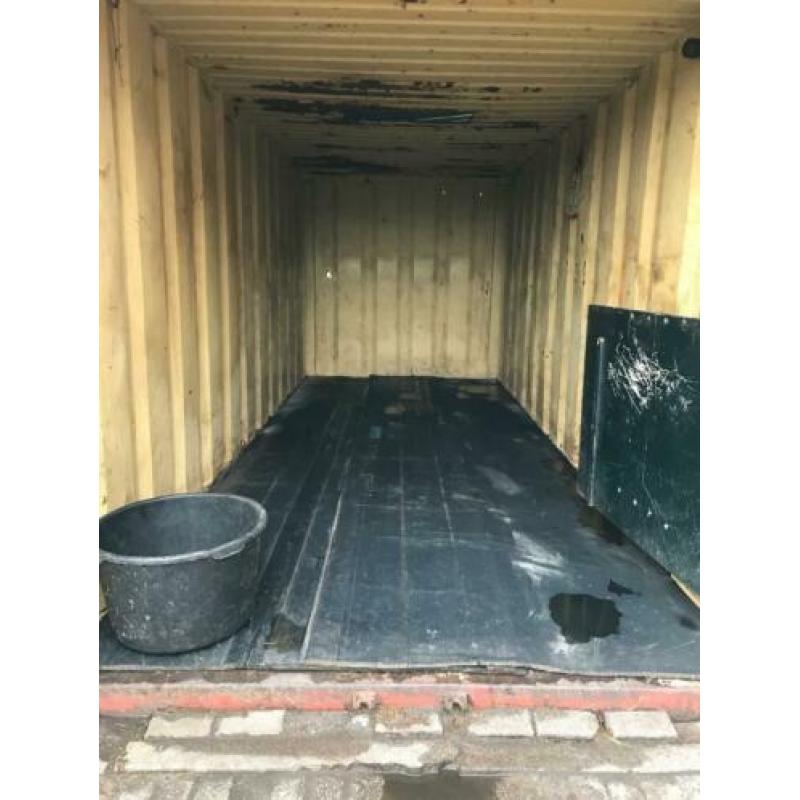 paarden container schuilstal opslag