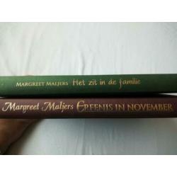2 romans Margreet Maljers, ERFENIS IN NOV.,HET ZIT IN DE FAM