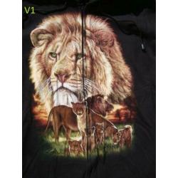 Vesten dieren blackprintshirts