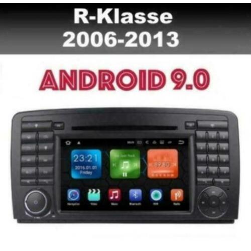 Mercedes R-Klasse W251 navigatie android 9 wifi dab+ carkit