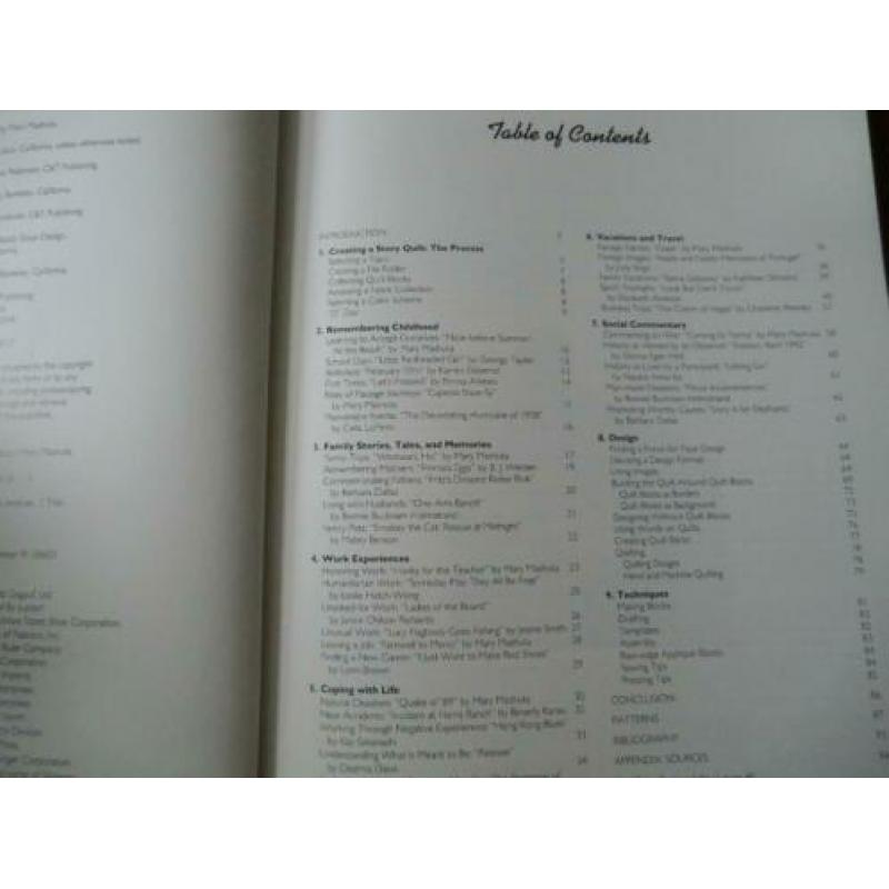boek - Story Quilts - Mary Mashuta
