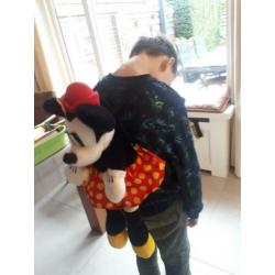 // mickey mouse minne rugzak kussen ///