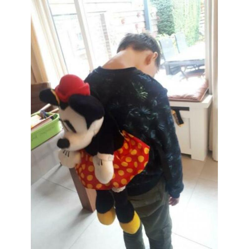 // mickey mouse minne rugzak kussen ///