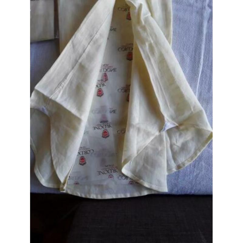 Nieuw met label made in Italy Cordone linnen shirt mt 40