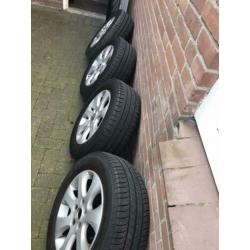 5 x 115 velgen + banden 16 inch