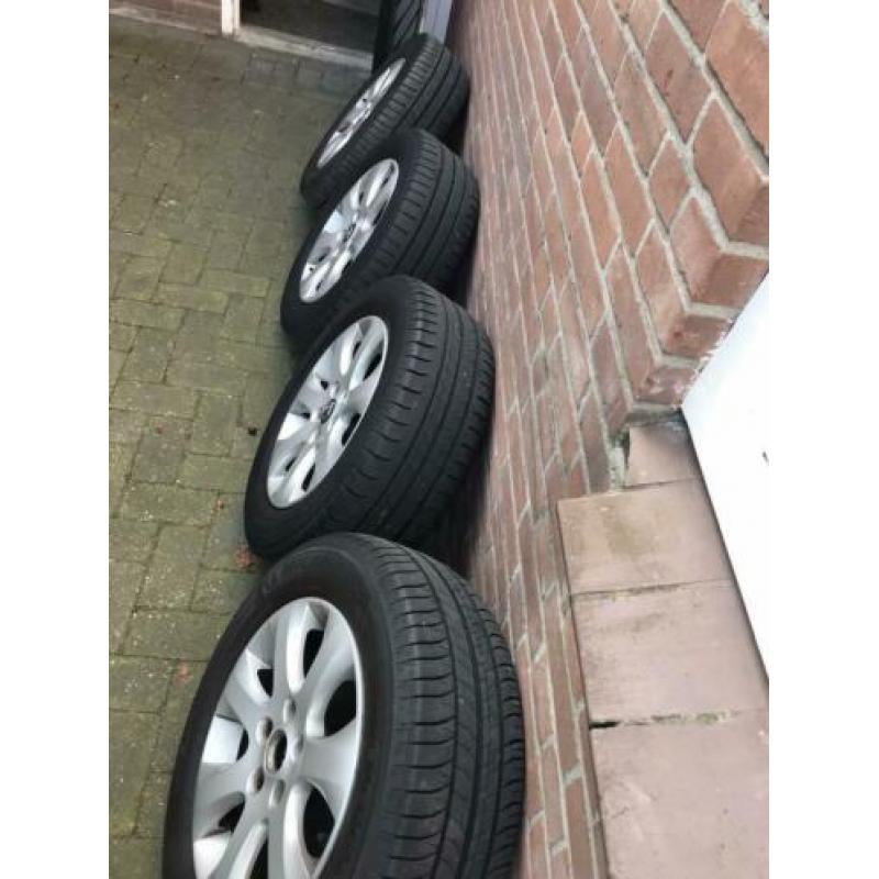 5 x 115 velgen + banden 16 inch