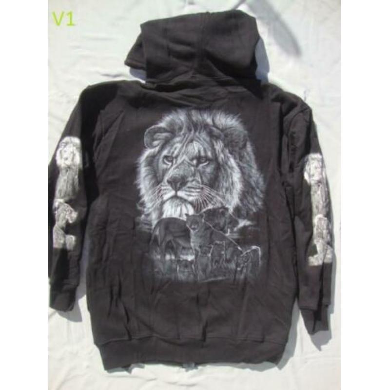 Vesten dieren blackprintshirts