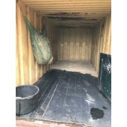 paarden container schuilstal opslag