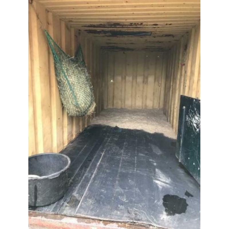 paarden container schuilstal opslag