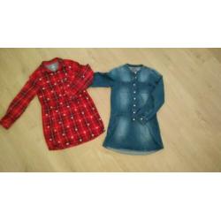 25 stuks kinderkleding maat 134 tm 152