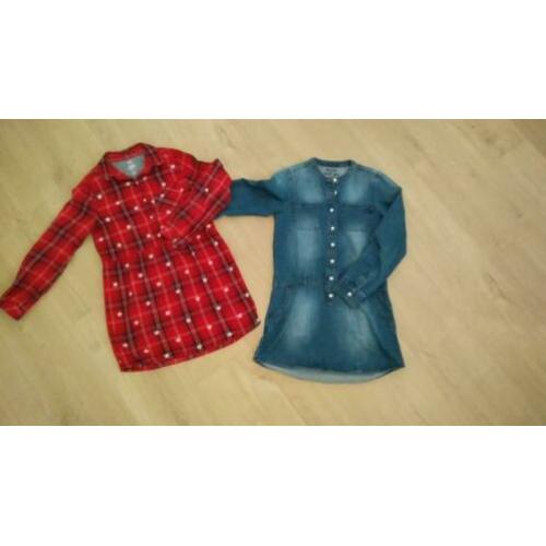 25 stuks kinderkleding maat 134 tm 152