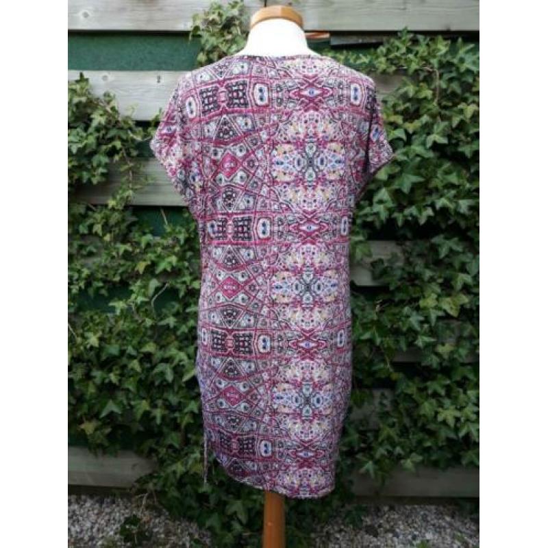 • Tuniek/jurk multicolor van Norah mt M ,(nieuw 40-42) met a