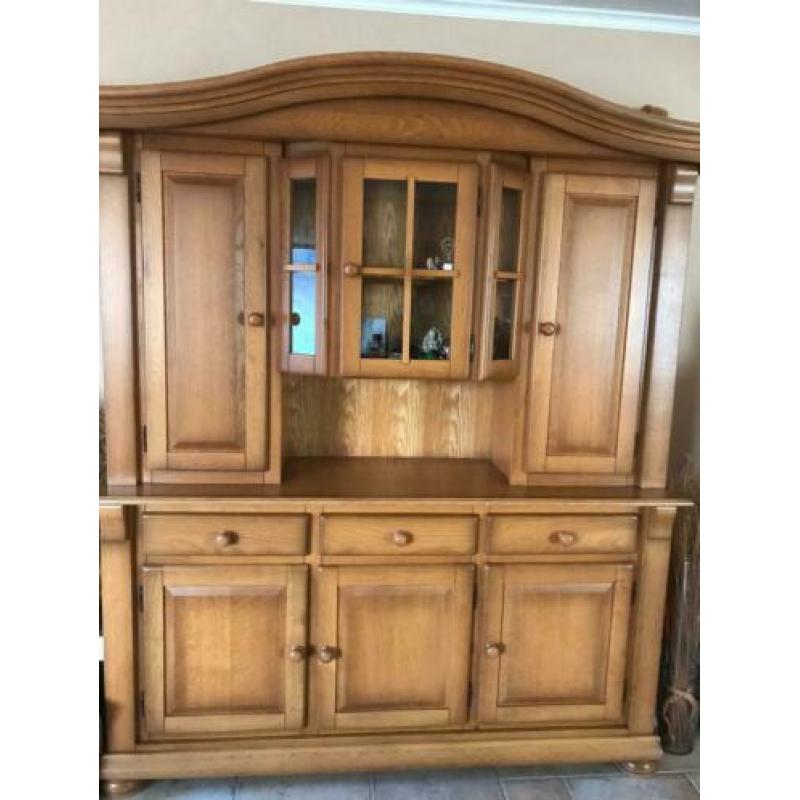 Blankeiken patiné meubels plus 4 Zits en loveseat bank