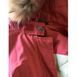 Winterjas airforce weinig gedragen maat l