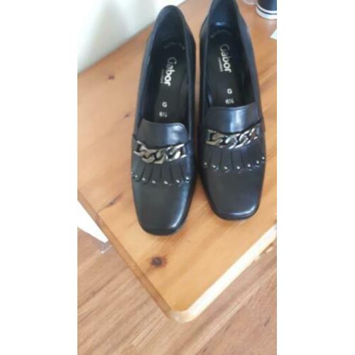 GABOR comfort soft move zwarte schoenen