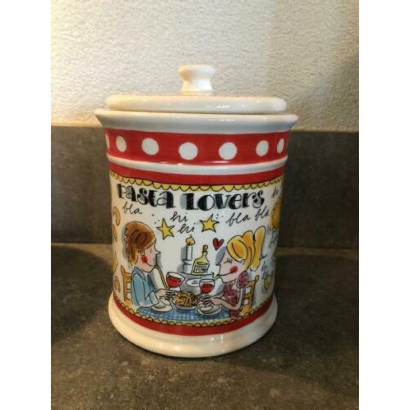 Blond Amsterdam theepot en voorraadpotten