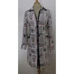 Apart jurkje met texten print van Summer! M/2