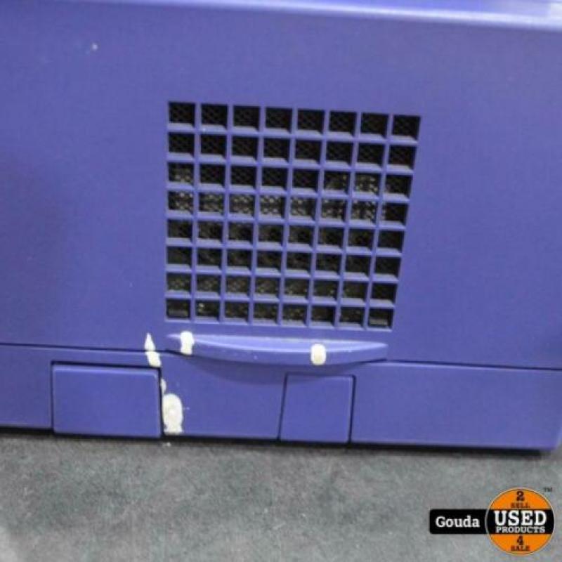 Game cube paars met kabels en controller 663