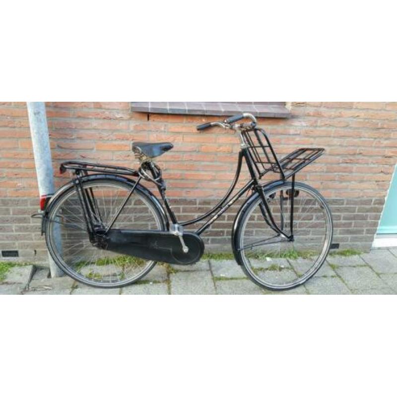 Prima transport Gazelle Oma fiets met rekje