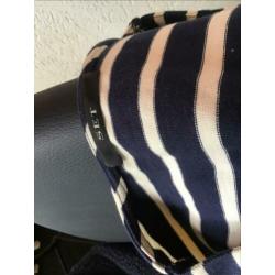 Set blauw gesteepte trui nieuw maat xl