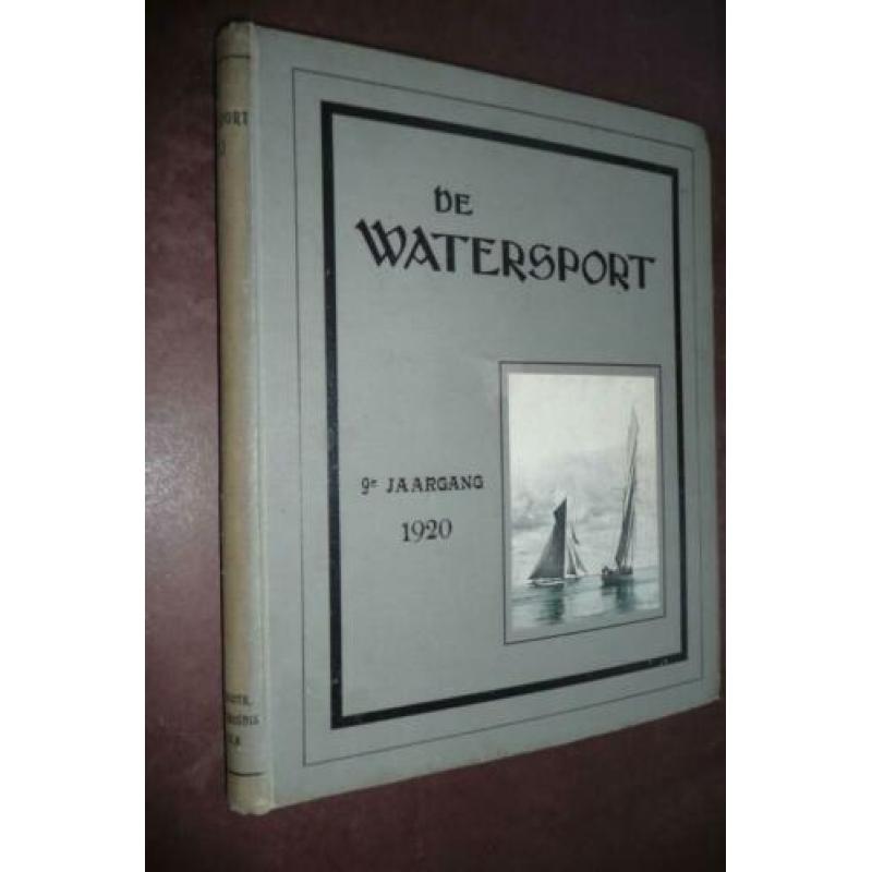 De WATERSPORT 1920 (JAARGANG 9). Eventuele verzendkosten: €