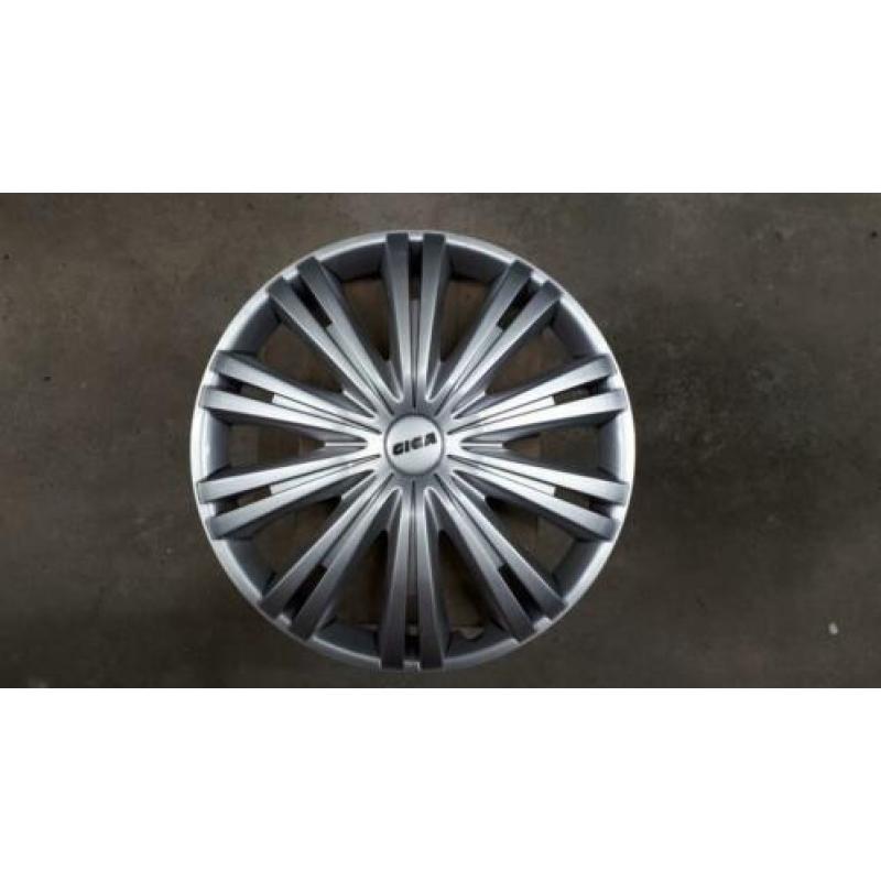GIGA wieldoppen 16 inch zilver 2 stuks!!