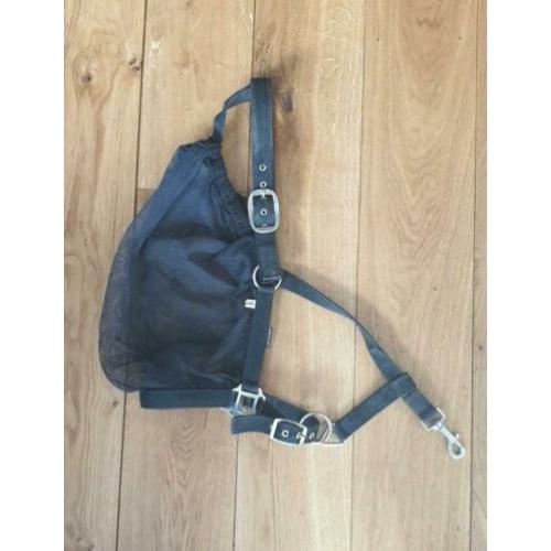 Halster met vaste vliegenkap/vliegenmasker COB Harry's horse