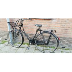 Prima transport Gazelle Oma fiets met rekje