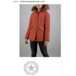 Winterjas airforce weinig gedragen maat l