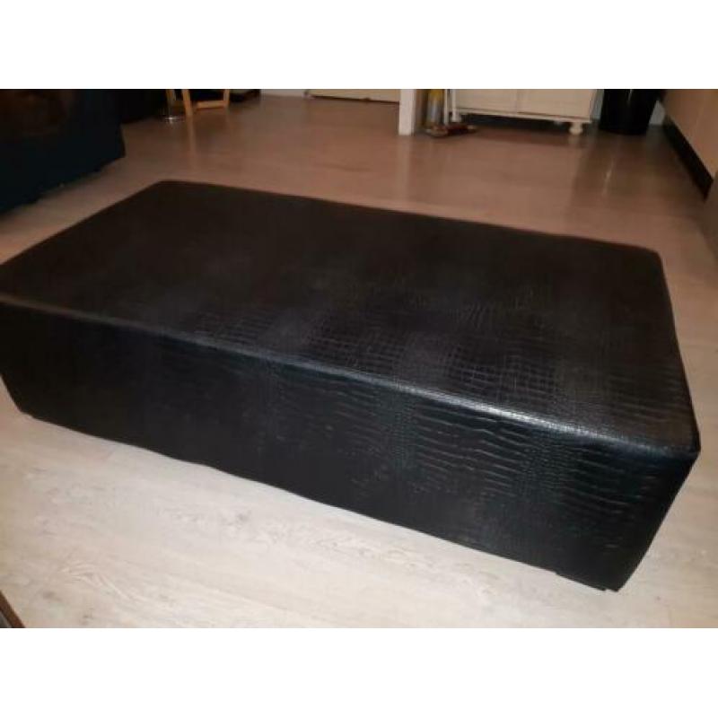 Poef/salontafel krokodil skyleer