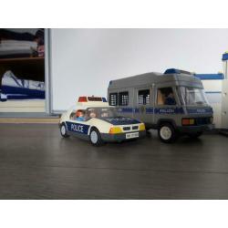 Compleet Playmobil politie bureau met extra's