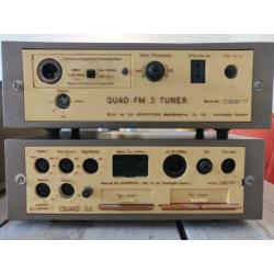 Quad 33-303-FM3 complete vintage set met kabels