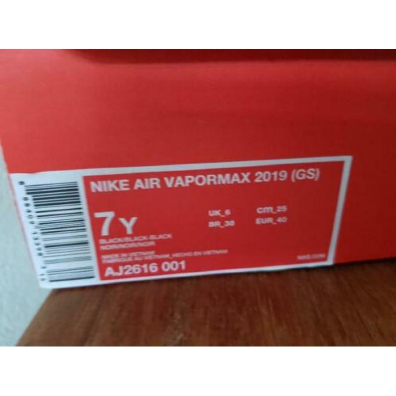 Nieuwe originele Nike Air Vapormax maat 40