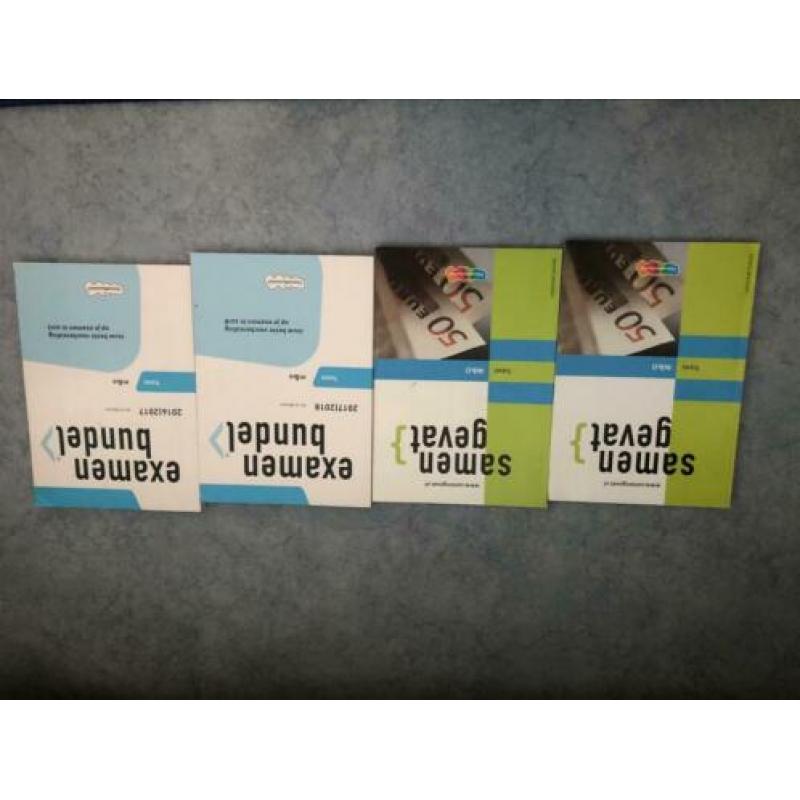 Examenbundels Nederlands / Wisk / M&O / Engels / Gesch